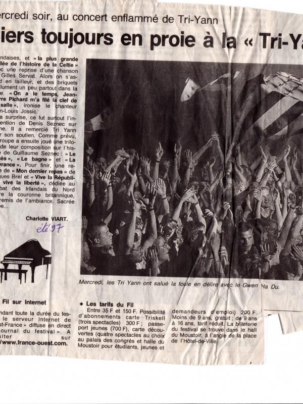 1997 Festival Interceltique Lorient